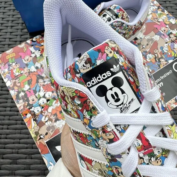 Adidas Superstar J Disney Mickey &amp; Friends Kid's Shoes Multi Color IG6857