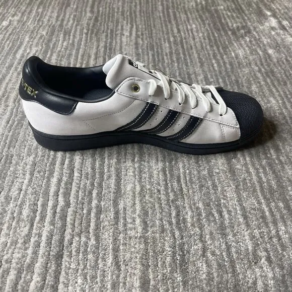 Adidas Superstar  Shoes GTX Mens 10 Shoes Suede White Black IF6162 NEW