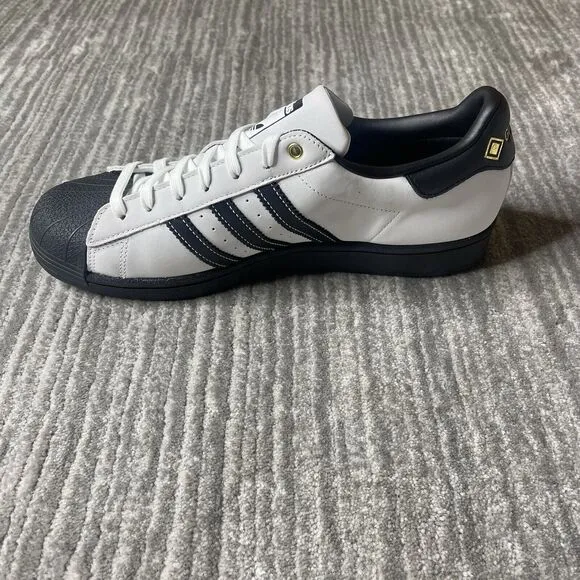 Adidas Superstar  Shoes GTX Mens 10 Shoes Suede White Black IF6162 NEW