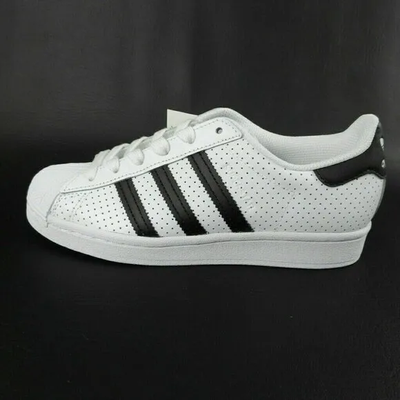 Adidas Superstar Shoes White Black Originals Leather