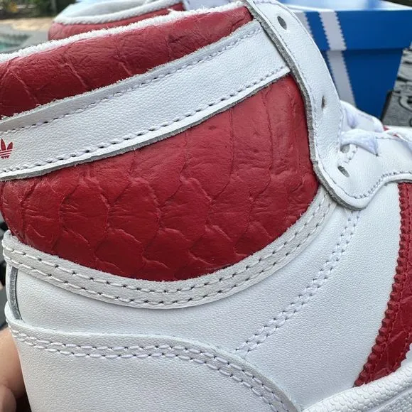 Adidas Top Ten RB White Power Red Women's Athletic Shoes HP9547