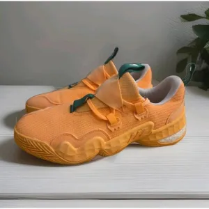 adidas Trae Young 1 Acid Orange Mens Sz 13 Peachtree APE779001 Light Use