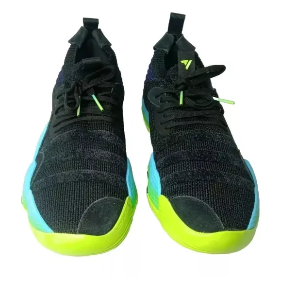 adidas Trae Young 2 Trae-Tlien Sneakers Men's Size 13 Shoes Black Solar Green