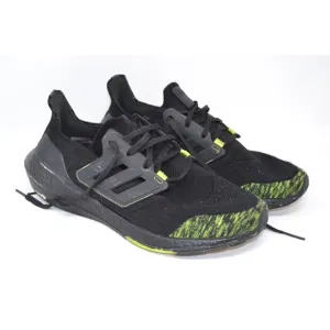 adidas Ultra Boost 22 GX5915 Men's 11 Sneakers Black Yellow Mesh Running Shoes‎