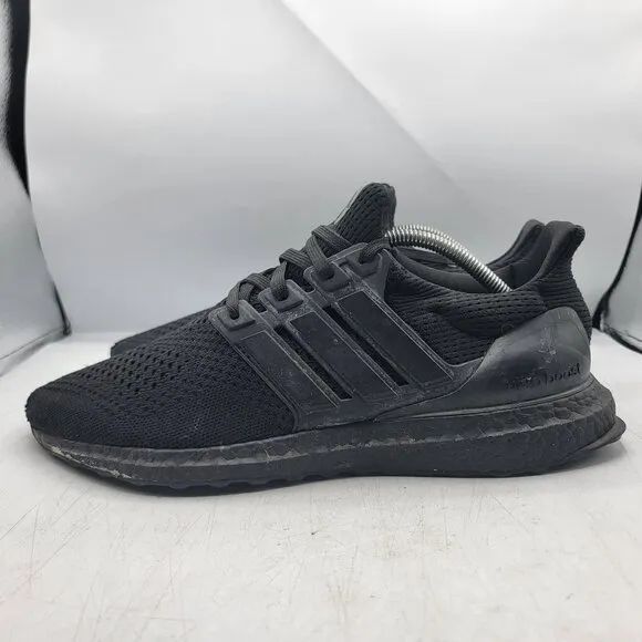 Adidas UltraBoost 1.0 DNA Mens 10.5 Triple Black Running Athletic Shoes HQ4199
