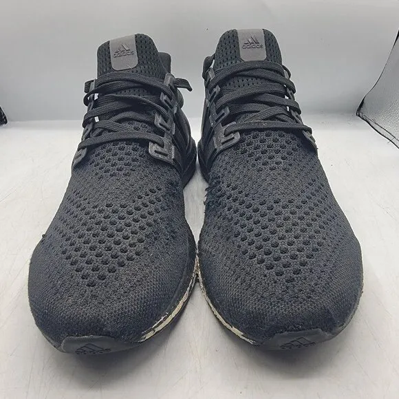 Adidas UltraBoost 1.0 DNA Mens 10.5 Triple Black Running Athletic Shoes HQ4199
