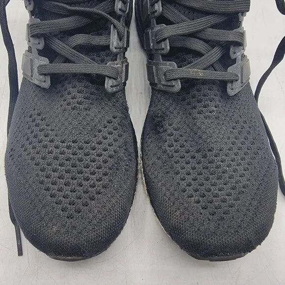 Adidas UltraBoost 1.0 DNA Mens 10.5 Triple Black Running Athletic Shoes HQ4199