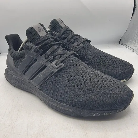 Adidas UltraBoost 1.0 DNA Mens 10.5 Triple Black Running Athletic Shoes HQ4199