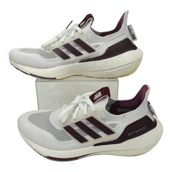 Adidas Ultraboost 21 MS State Bulldogs Sneakers Men 8.5 UK 8 EU 42 Shoes GY0430