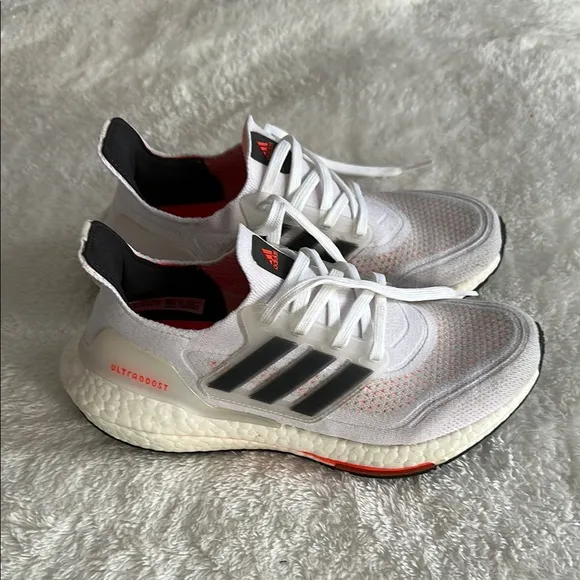 Adidas Ultraboost White Running Shoes