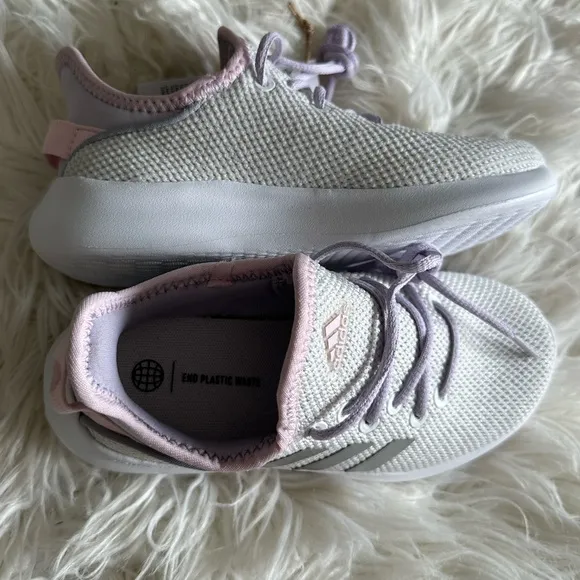 Adidas Unisex-Child Cloudfoam Pure Running Shoe slip ons toddler