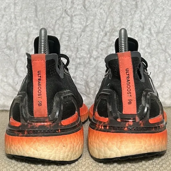 Adidas Womens UltraBoost PB Black Coral Running Athletic Sneakers Shoes SZ US 8