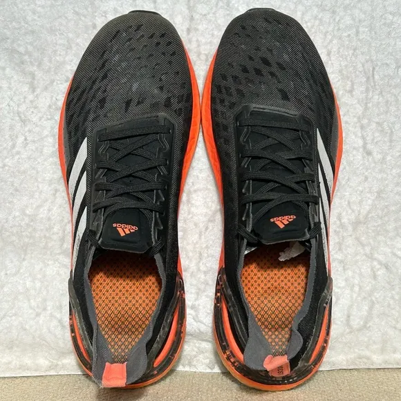 Adidas Womens UltraBoost PB Black Coral Running Athletic Sneakers Shoes SZ US 8