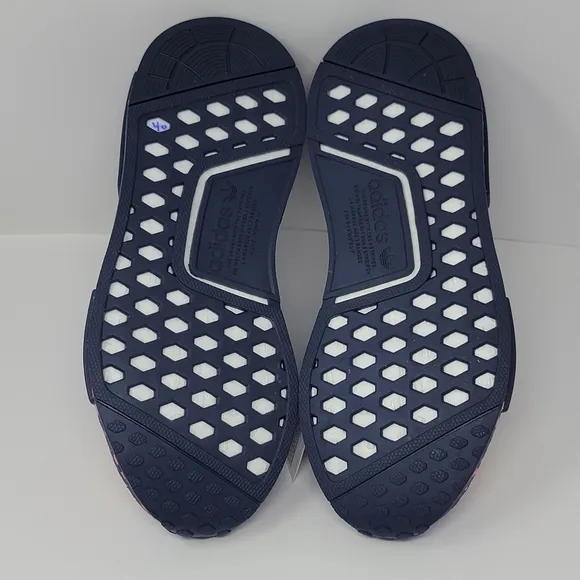 Adidas  x Kevin Lyons NMD_R1 J Sneakers Shoes Youth Size 5.5 Purple GX5722 New