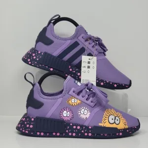 Adidas  x Kevin Lyons NMD_R1 J Sneakers Shoes Youth Size 5.5 Purple GX5722 New