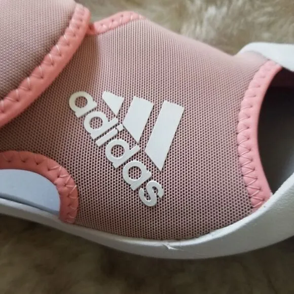 ADIDAS AltaVenture C Girls Swim Sandals Light Pink/Coral Size 2.5