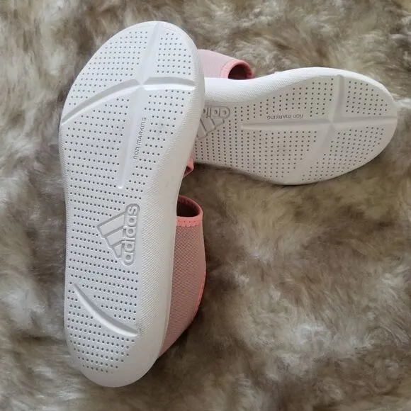 ADIDAS AltaVenture C Girls Swim Sandals Light Pink/Coral Size 2.5