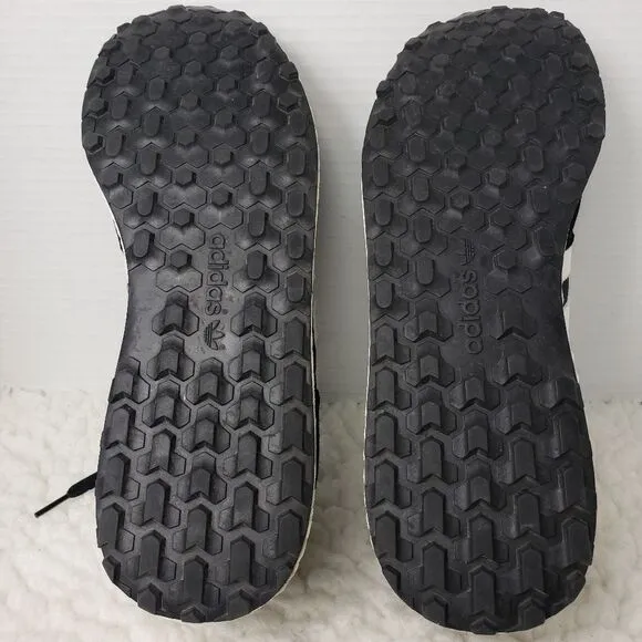 adidas Forest Grove Mens Sneaker Size 11 Black Suede Shoes