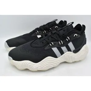 Adidas Mens Size 10.5 Trae Young 3 Black White Carbon Basketball Shoes Sneakers