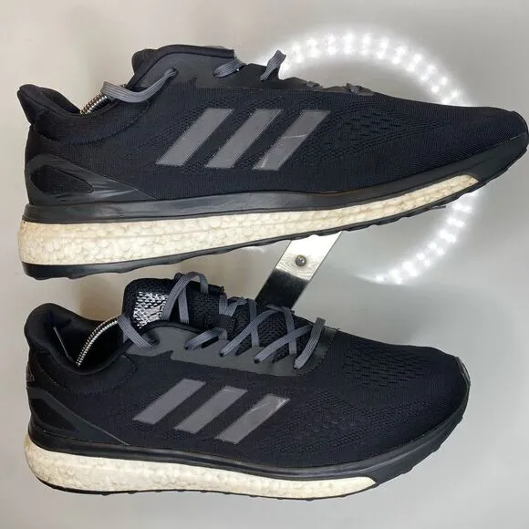 Adidas Mens Response Boost LT BA7541 Black Running Shoes Sneakers Size 13