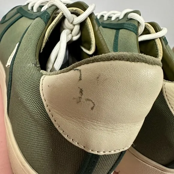 Aime Leon Dore Q14 Men's US 11 ALD Green Canvas MSRP $185 Sneakers Shoes
