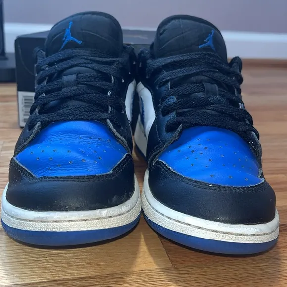 Air Jordan 1 Low (GS) Alternate Royal Toe Big Boys Shoes Size 5Y