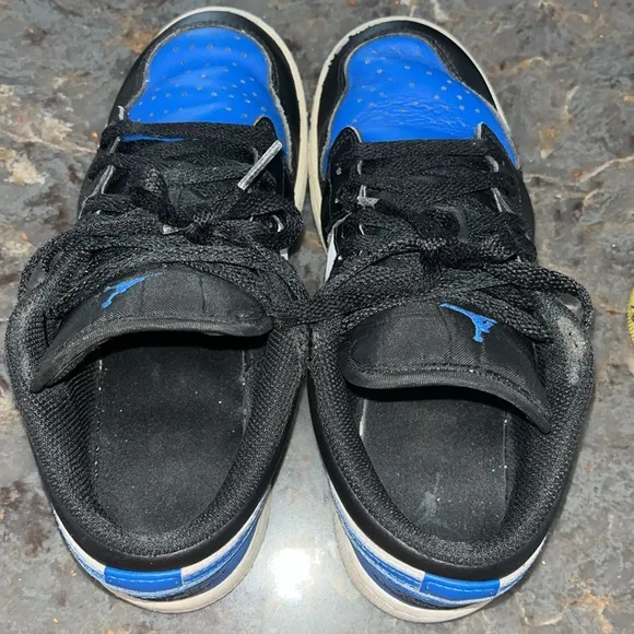 Air Jordan 1 Low (GS) Alternate Royal Toe Big Boys Shoes Size 5Y