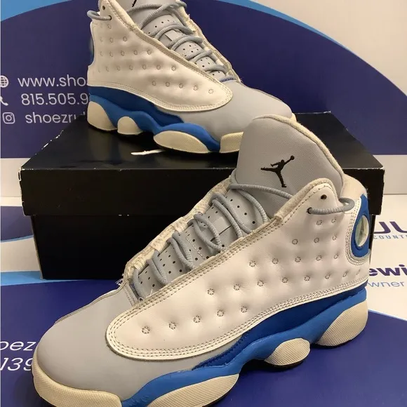 Air Jordan 13 Italy Blue Kids Size 6y
