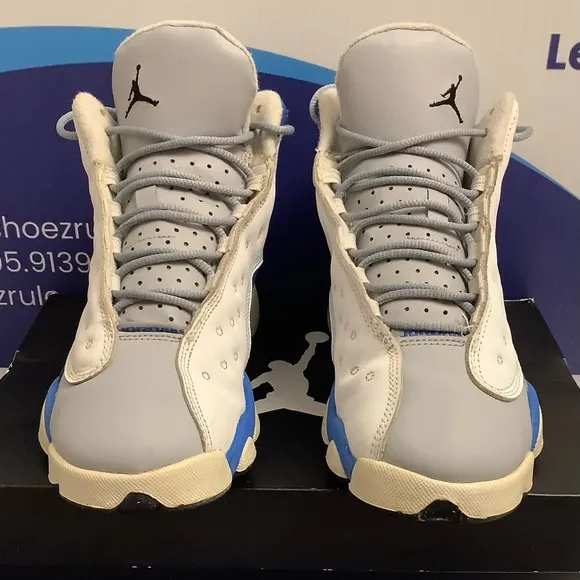 Air Jordan 13 Italy Blue Kids Size 6y