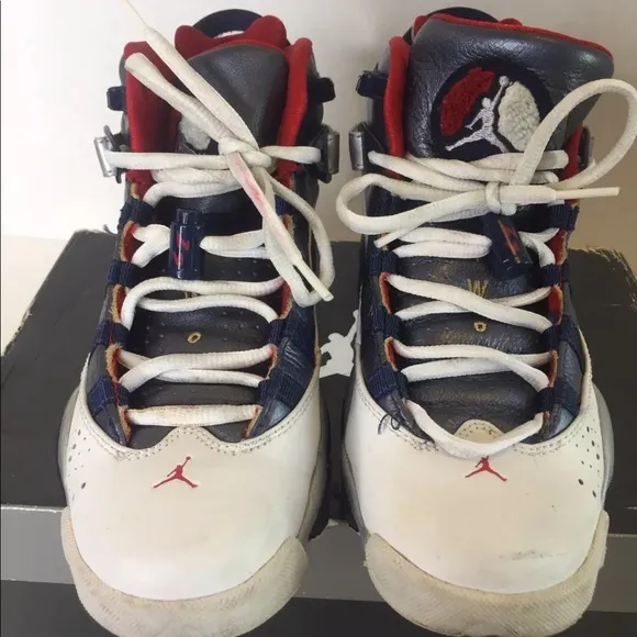 Air Jordan 6 Rings Size 4.5Y Youth Shoes Sneakers