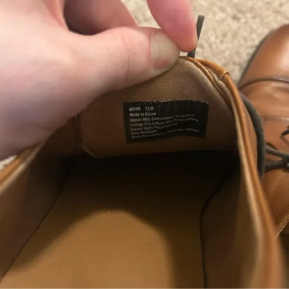 Aldo Brown Dress Shoes Men’s Size 12 M Knaggs Soft Leather
