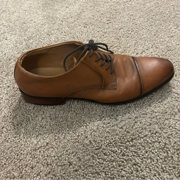 Aldo Brown Dress Shoes Men’s Size 12 M Knaggs Soft Leather