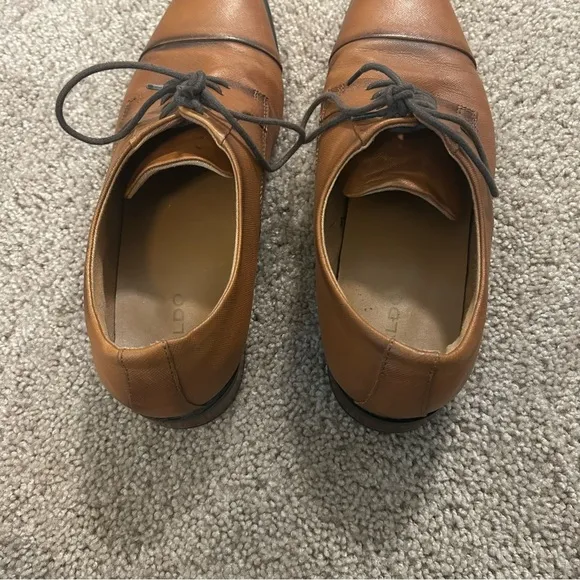 Aldo Brown Dress Shoes Men’s Size 12 M Knaggs Soft Leather