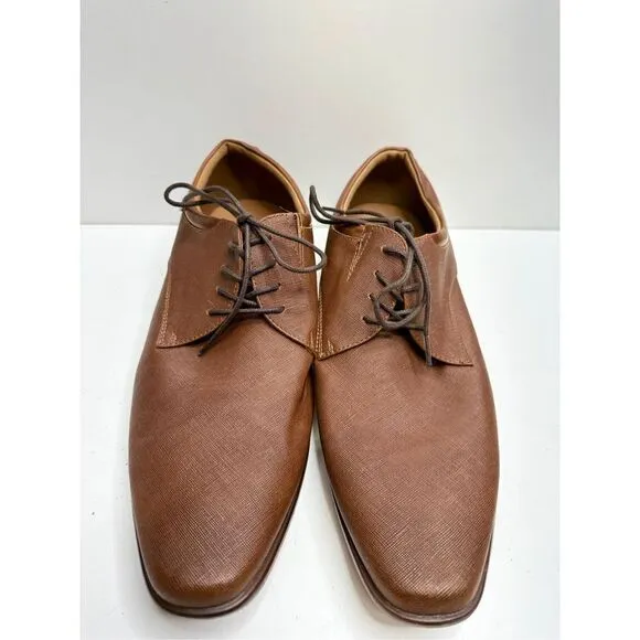 ALDO Derby Mens Size 9.5 Brown Barrie Dress Shoes NEW