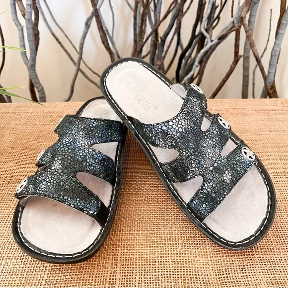 Alegria Dinah Deep Sea Starfish Sandals Size 9.5 - 10