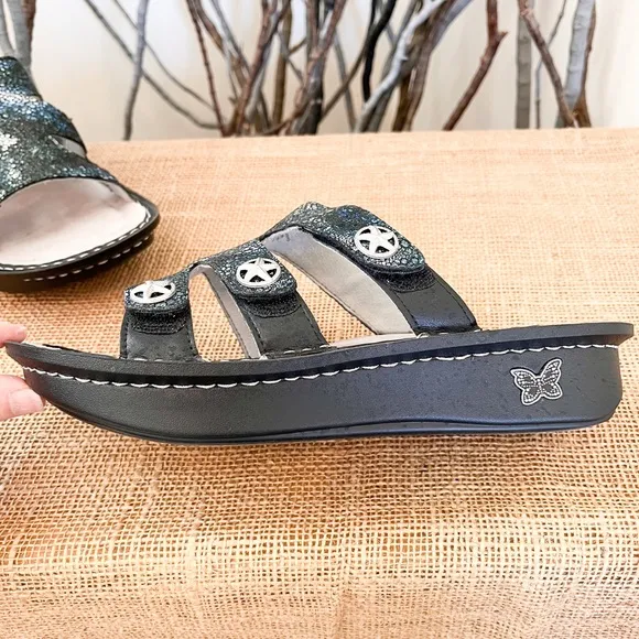 Alegria Dinah Deep Sea Starfish Sandals Size 9.5 - 10