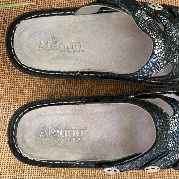 Alegria Dinah Deep Sea Starfish Sandals Size 9.5 - 10