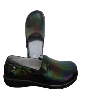 Alegria Slickery Keli Patent Professional Slip On Shoes Size 38 Or 8 8.5 U.S