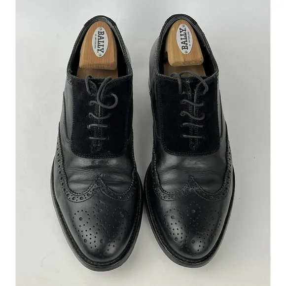 Alexander mcqueen Men’s Oxford Leather Suede Dressing shoes Size US 7 EU 40