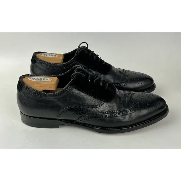 Alexander mcqueen Men’s Oxford Leather Suede Dressing shoes Size US 7 EU 40