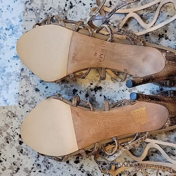Alexandre Birman stiletto sandals US Sz 10 EU sz 40