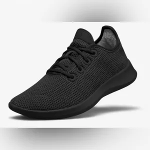Allbirds jet Black Mesh Shoes tree runner size 12