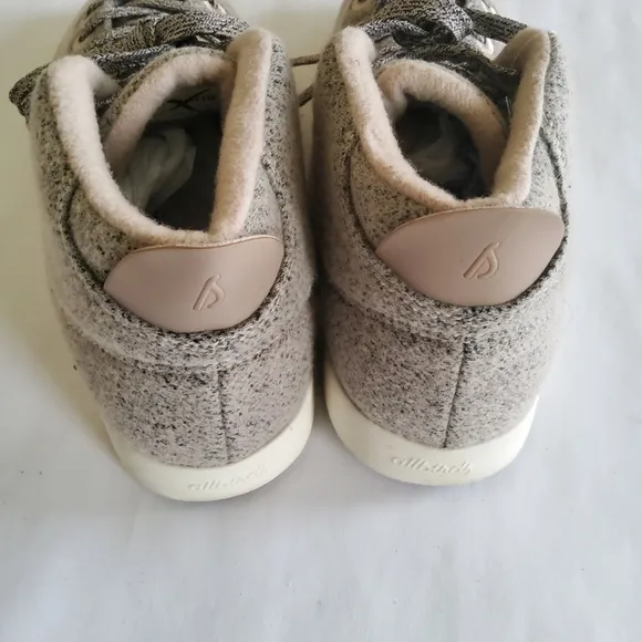 Allbirds Men's Wool Piper Mids WPM Caual Shoes Sneakers Gray Tan Size 10