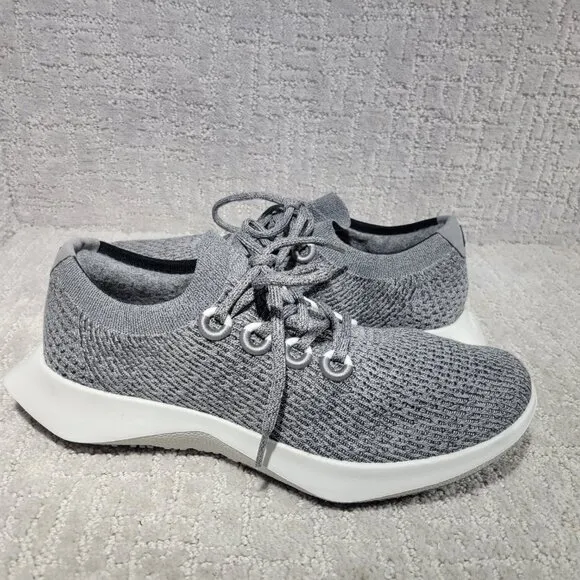 Allbirds Tree Dasher 2 Mens Size US 9 Medium Gray Low Top Running Sneakers Shoes