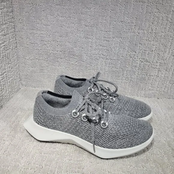 Allbirds Tree Dasher 2 Mens Size US 9 Medium Gray Low Top Running Sneakers Shoes