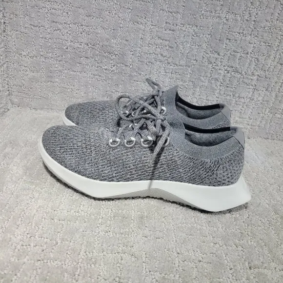 Allbirds Tree Dasher 2 Mens Size US 9 Medium Gray Low Top Running Sneakers Shoes