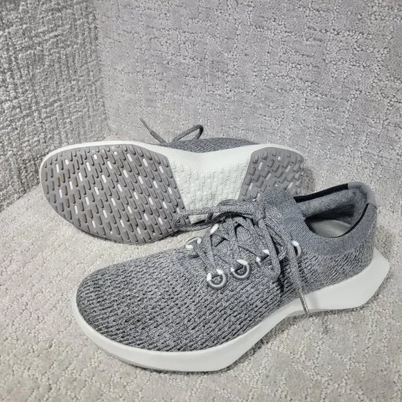 Allbirds Tree Dasher 2 Mens Size US 9 Medium Gray Low Top Running Sneakers Shoes