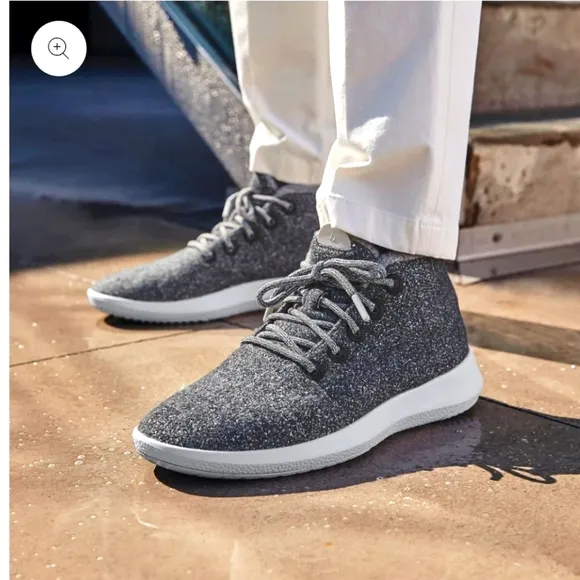 Allbirds True Runner Wool Shoes Stylish Green Sneakers 39