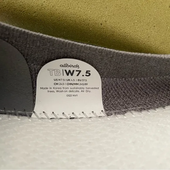 Allbirds | Women’s Mist Dark Gray Tree Breezers Flats Slip-ons Shoes