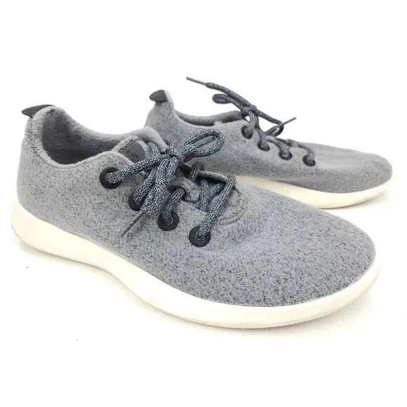 Allbirds Wool Runners WR Gray Running Shoes Sneakers Mens Size 9